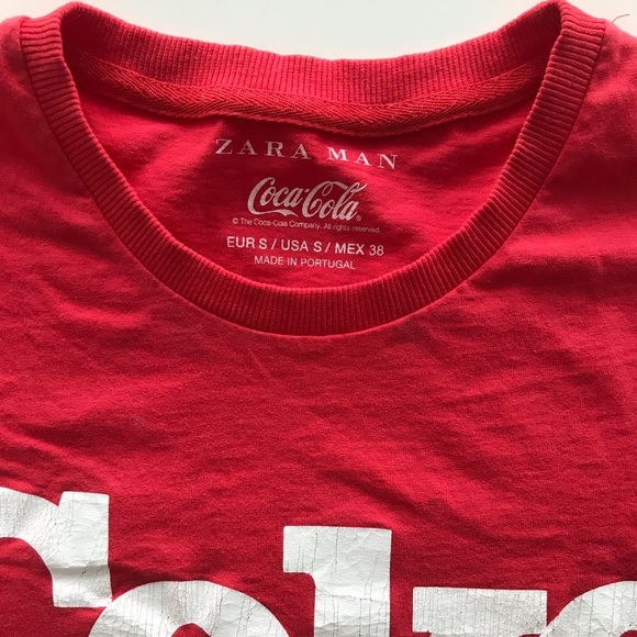 Zara X Cocacola collaboration T-shirt - Picture 4 of 6